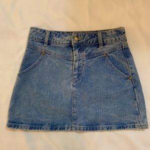 Denim/Jean Mini Skirt